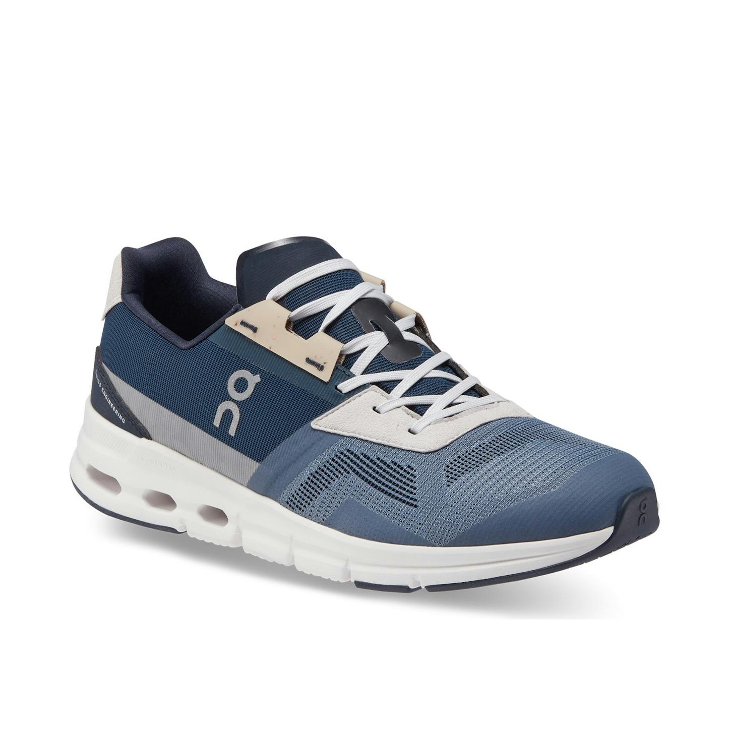 On Cloudrift Sneaker Metal/Navy Casual Sneakers Huckberry